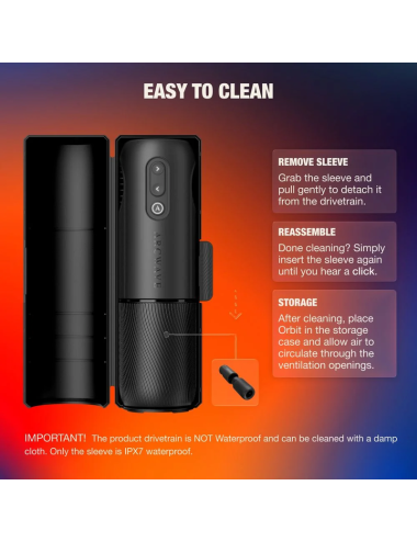 ARCWAVE - ORBIT 360° ROTATING MALE MASTURBATOR WITH APP CONTROL BLACK