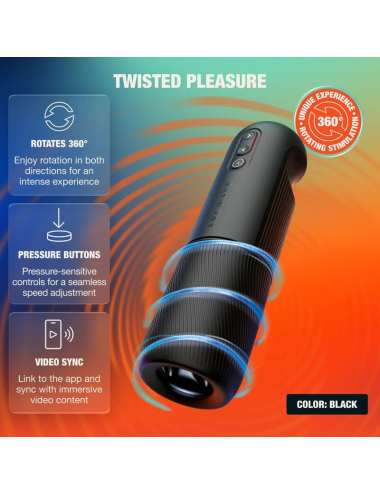 ARCWAVE - ORBIT 360° ROTATING MALE MASTURBATOR WITH APP CONTROL BLACK