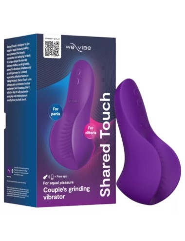 WE-VIBE - SHARED TOUCH DOUBLE-SIDED COUPLES VIBRATOR PURPLE