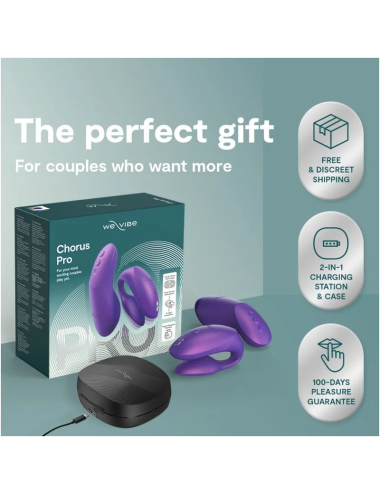 WE-VIBE - CHORUS PRO PREMIUM COUPLES VIBRATOR COSMIC PURPLE