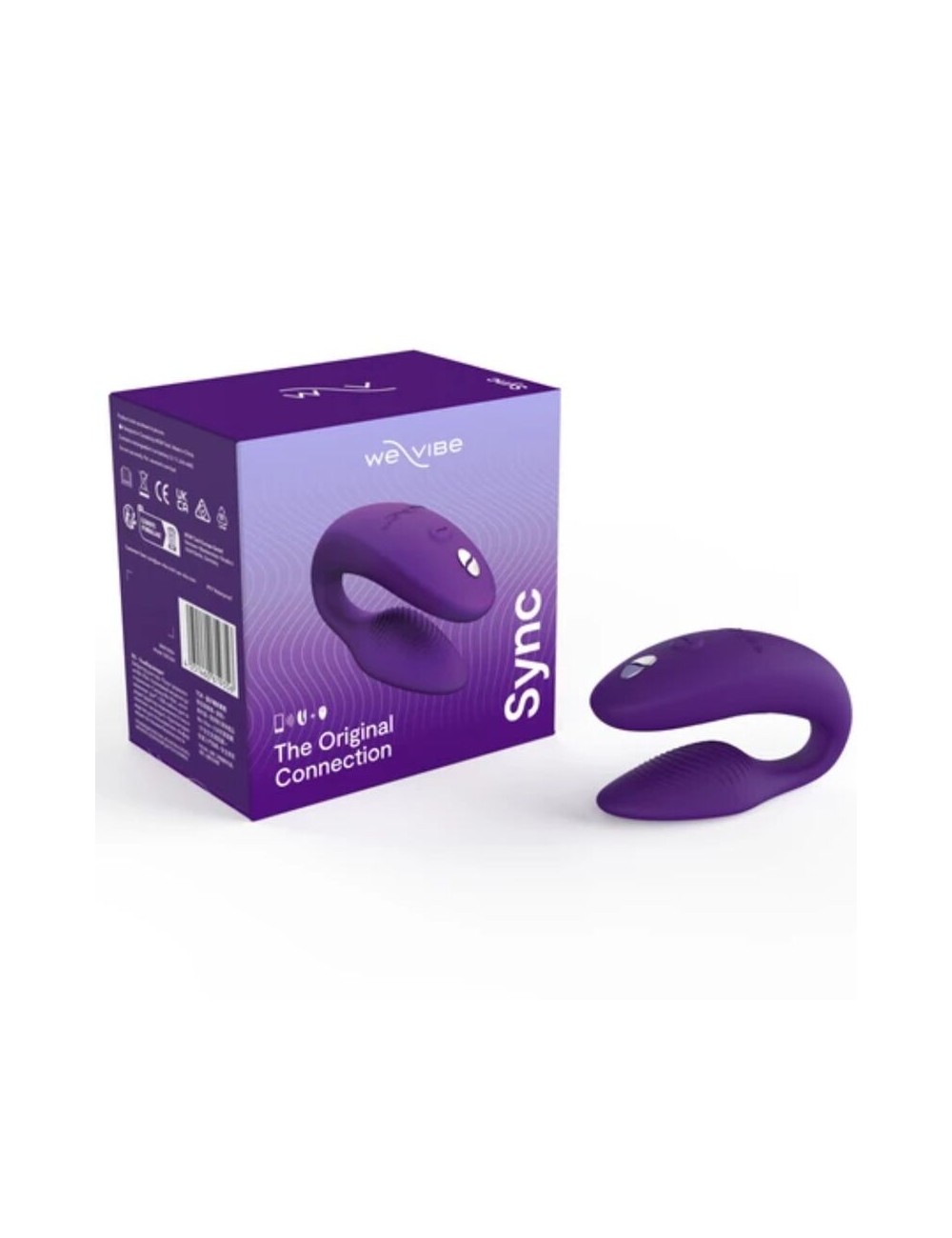 WE-VIBE - SYNC 2 ADJUSTABLE COUPLES VIBRATOR PURPLE