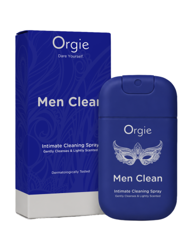 ORGIE - MEN CLEAN INTIMATE CLEANING SPRAY WITH ALOE VERA FOR MEN 30 ML