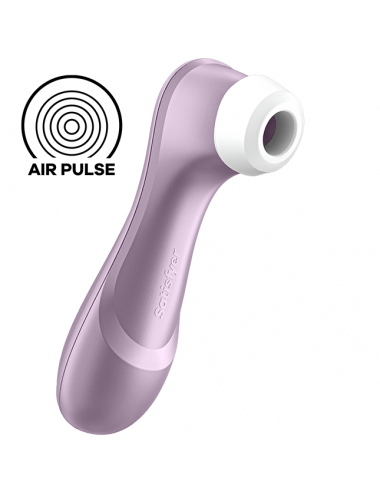 SATISFYER PRO 2 AIR PULSE STIMULATOR - VIOLET