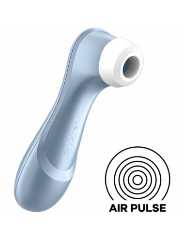 SATISFYER PRO 2 AIR PULSE STIMULATOR - BLUE